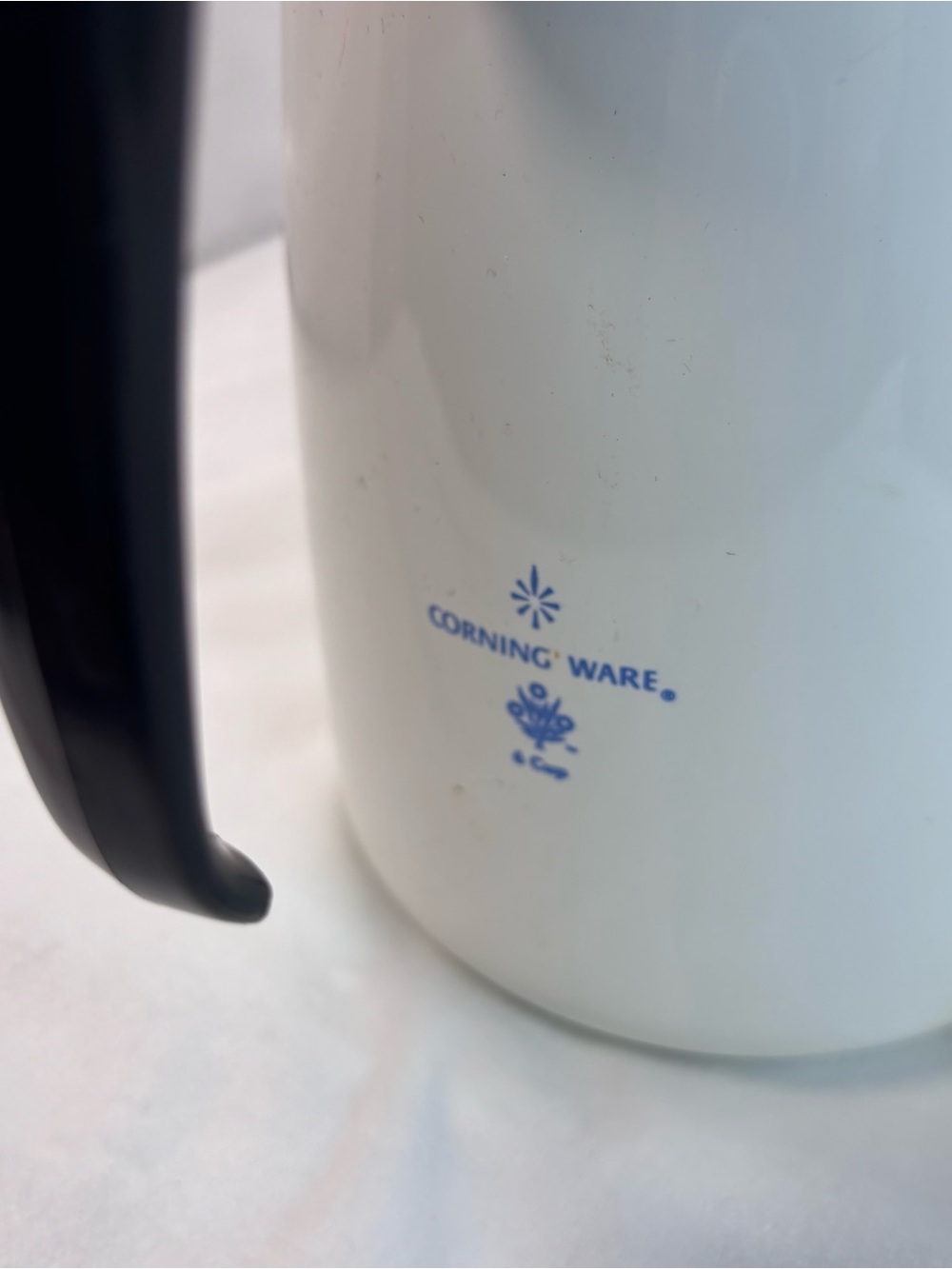 Vintage Corning Ware Blue Cornflower Stovetop Percolator 6 Cup Complete - Picture 8 of 8